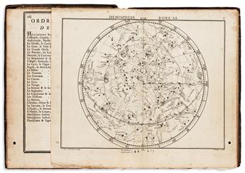 (CELESTIAL.) Flamsteed, John; and Fortin, M.J. Atlas Celeste de Flamsteed,